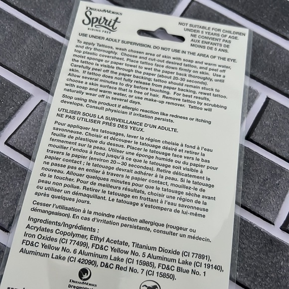 24 pcs Spirit Temporary Tattoos - Picture 3 of 3